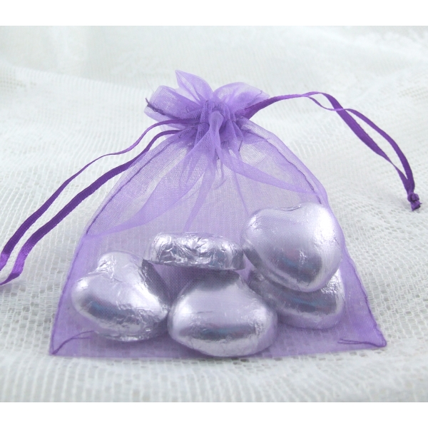 purple tree decorations uk